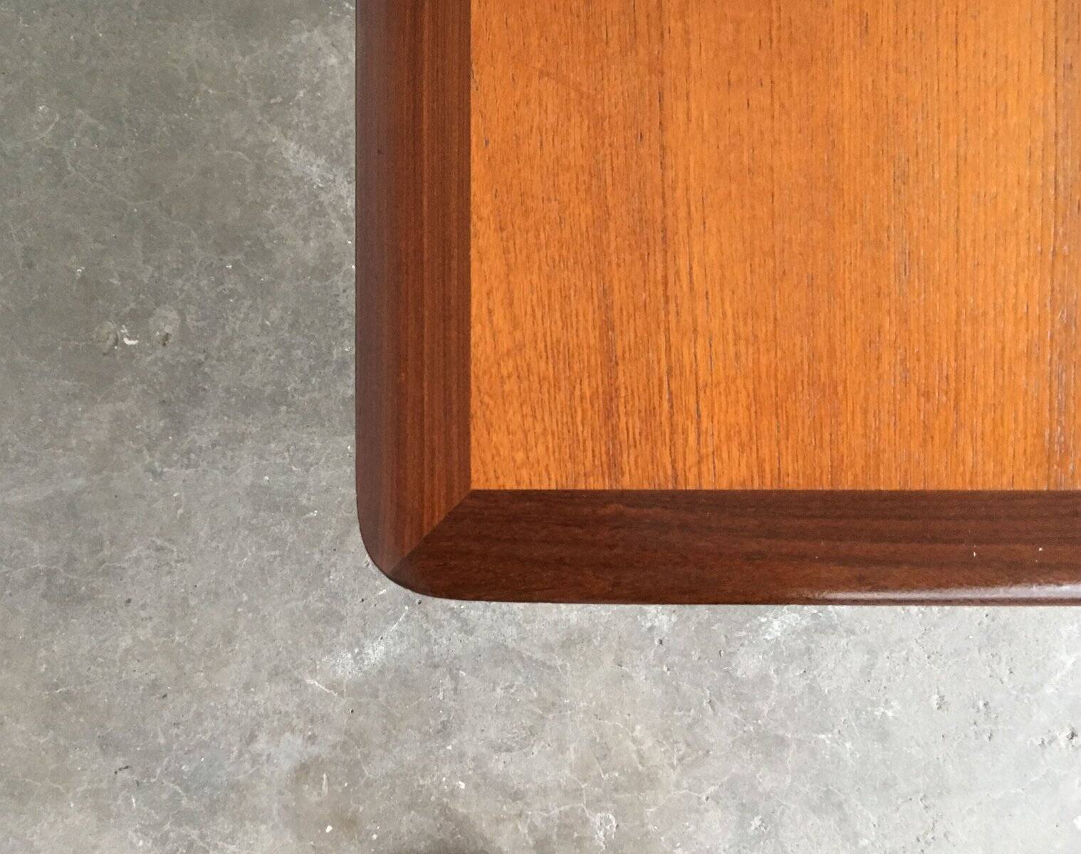 Vintage Swedish teak coffee table from the mid-century by HMB Möbler.
