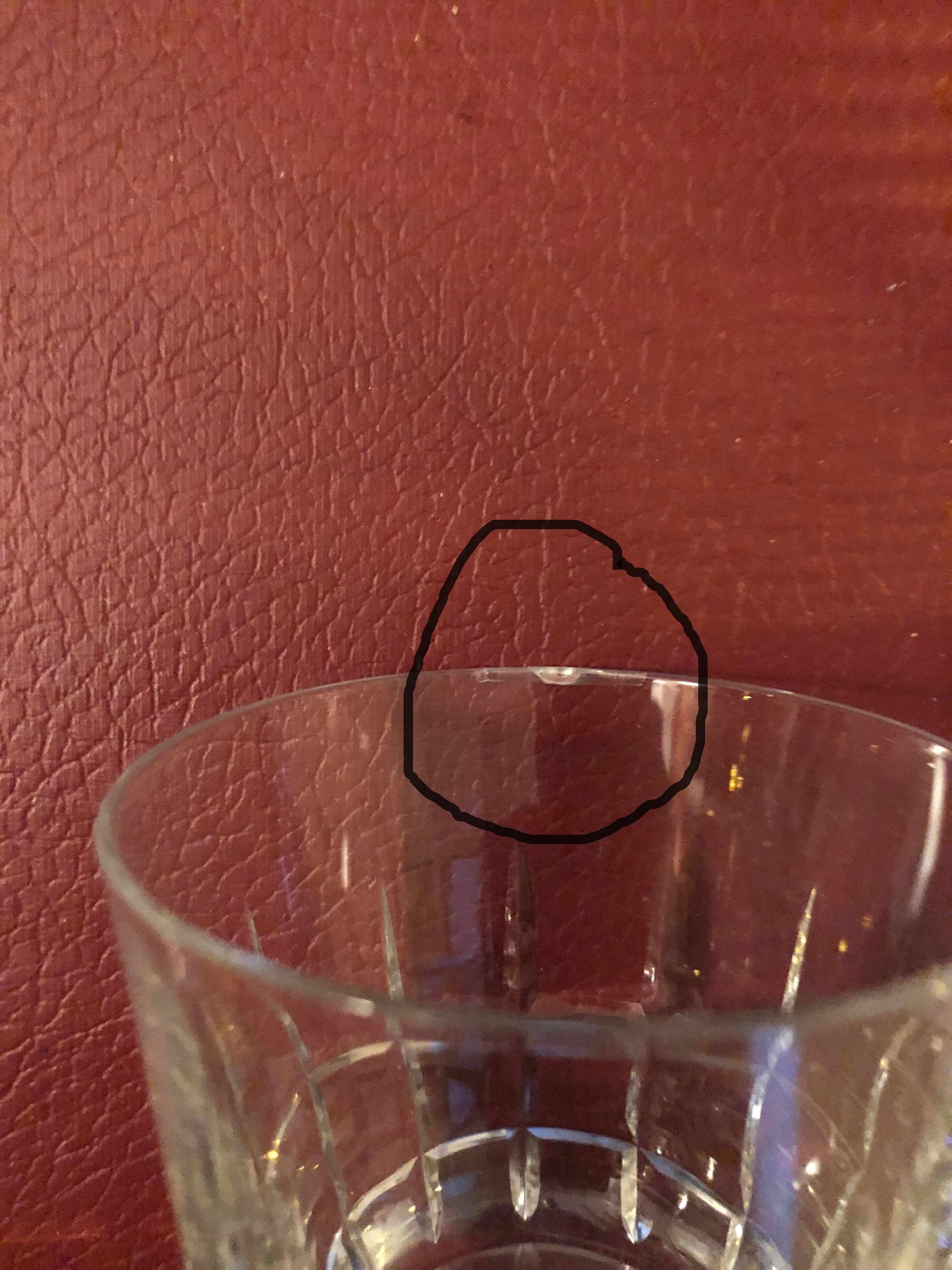 Cut crystal whiskey service