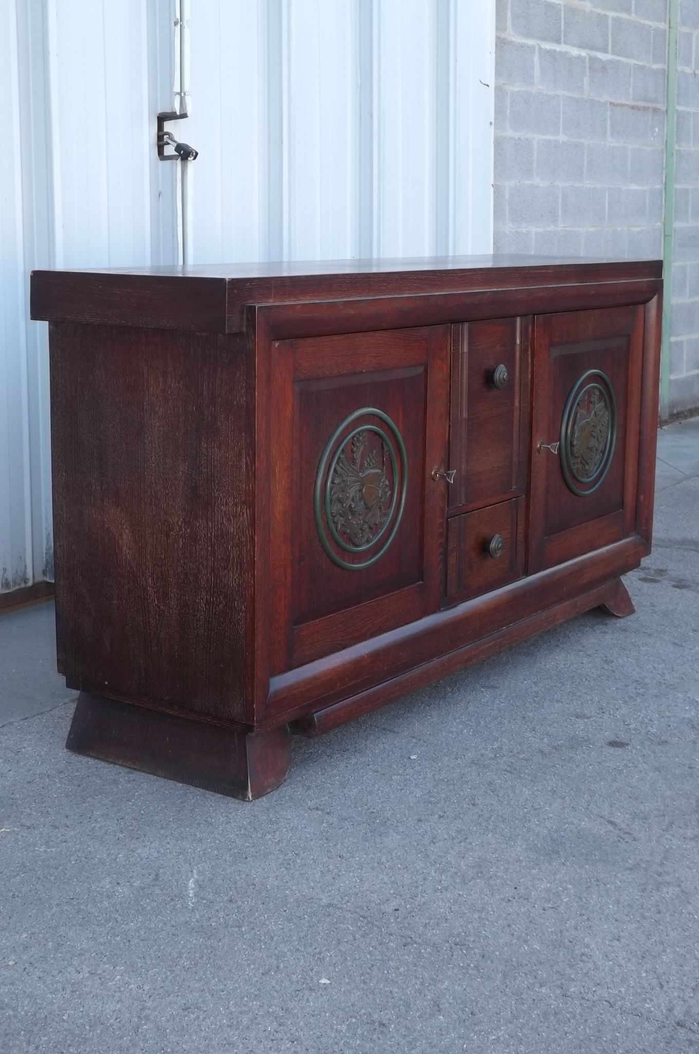 Japanese oak dresser, 1940