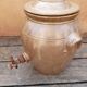 Vinegar maker stoneware with its lid