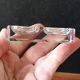 7 antique double salt shakers in clear glass france