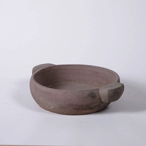Narwa – Ancienne vasque indienne en grès rouge n°1