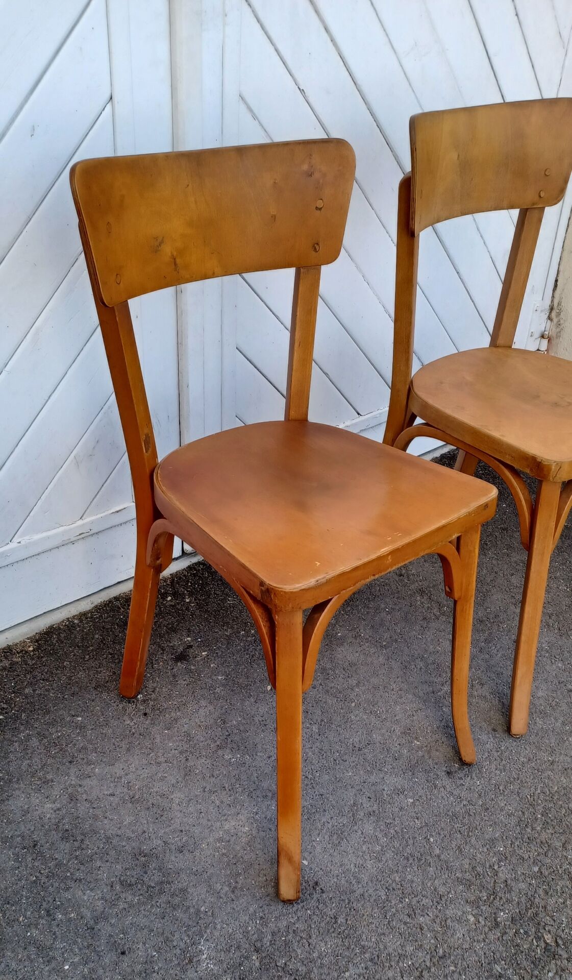 Paire de chaises bistrot Baumann