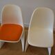Casalino dinning table and 4 stackable chairs by Alexander Begge for Casala, 1970