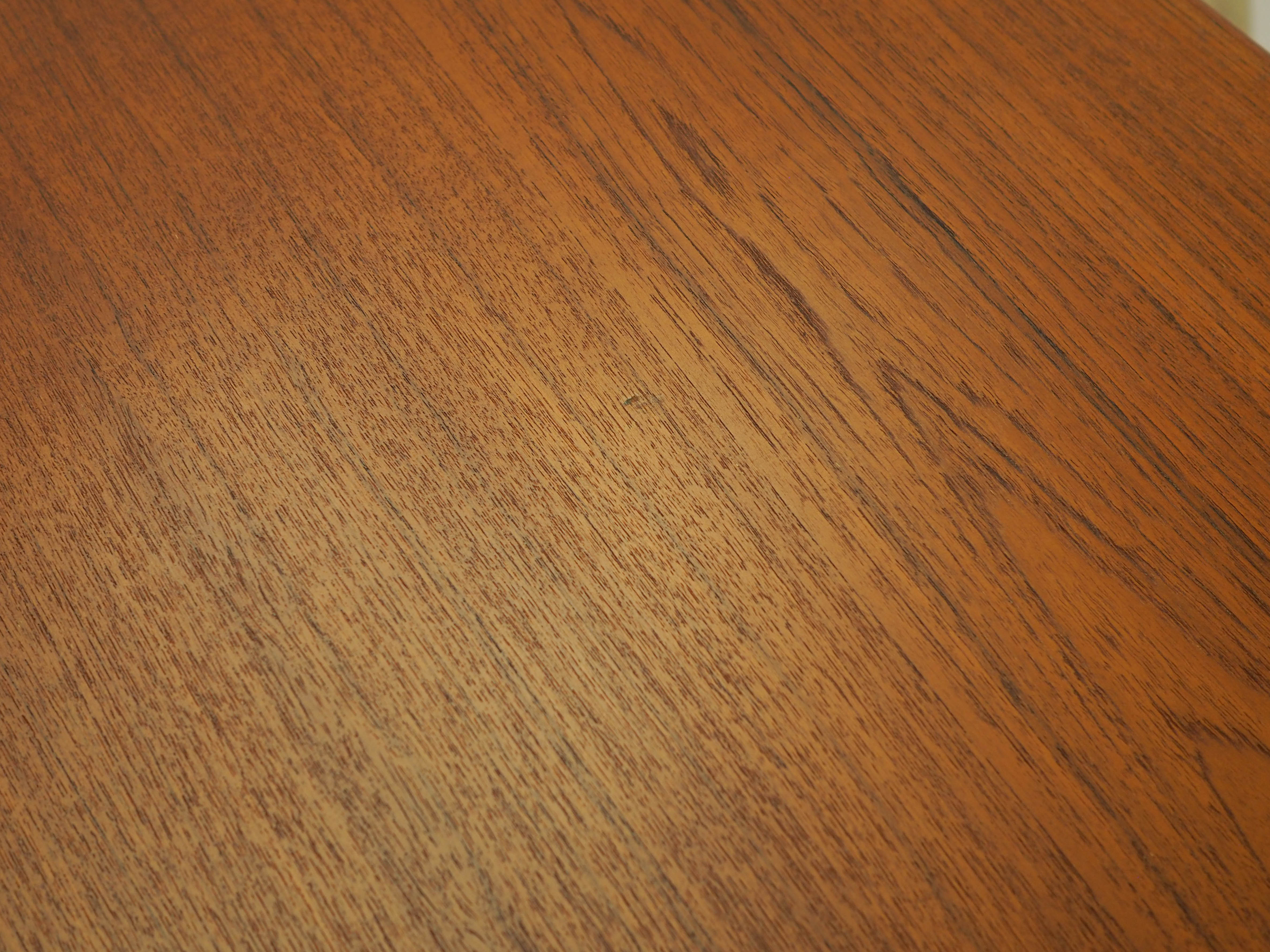 Teak table, Danish design, 1970s, made in Denmark