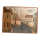 "subsurb street" signed jean deknuyat modernist
