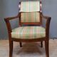 Nineteenth-century officer's chair