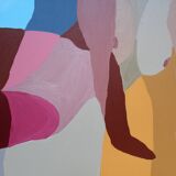 Acrylic painting 100x81cm colorful