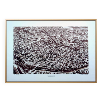 Toulouse, Haute-Garonne, photo print plate from 1942.
