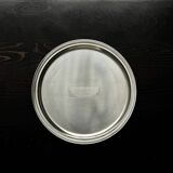 Vintage round service tray silver-plated Guy Degrenne