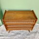 Rattan chest of drawers