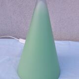 Green "teepee" lamp
