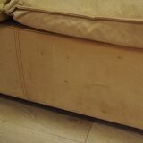 Canapé d’angle cuir 60 70 vintage