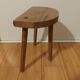 Vintage tripod wooden stool