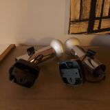 Two vintage Targetti spotlights