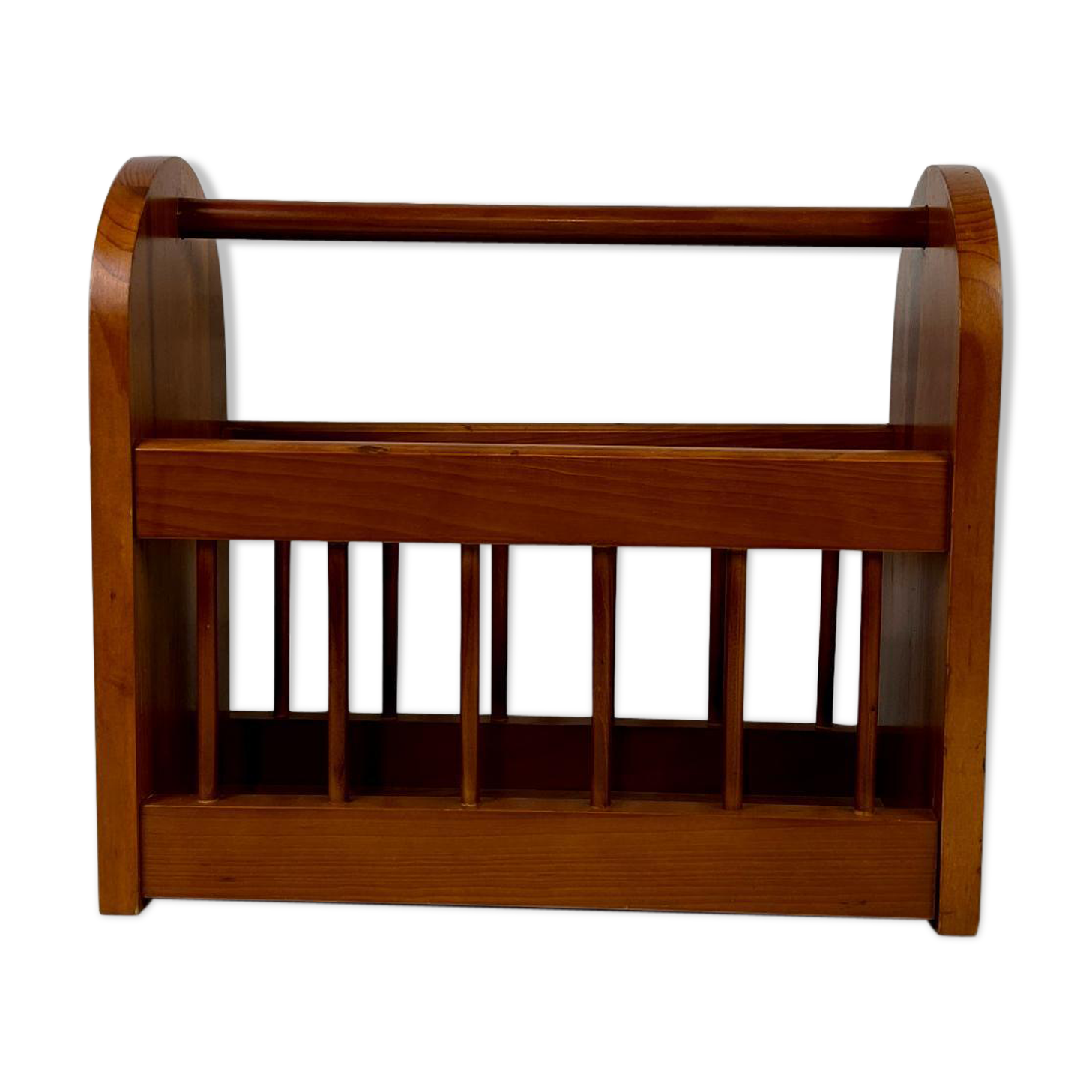 Pine magazine holder