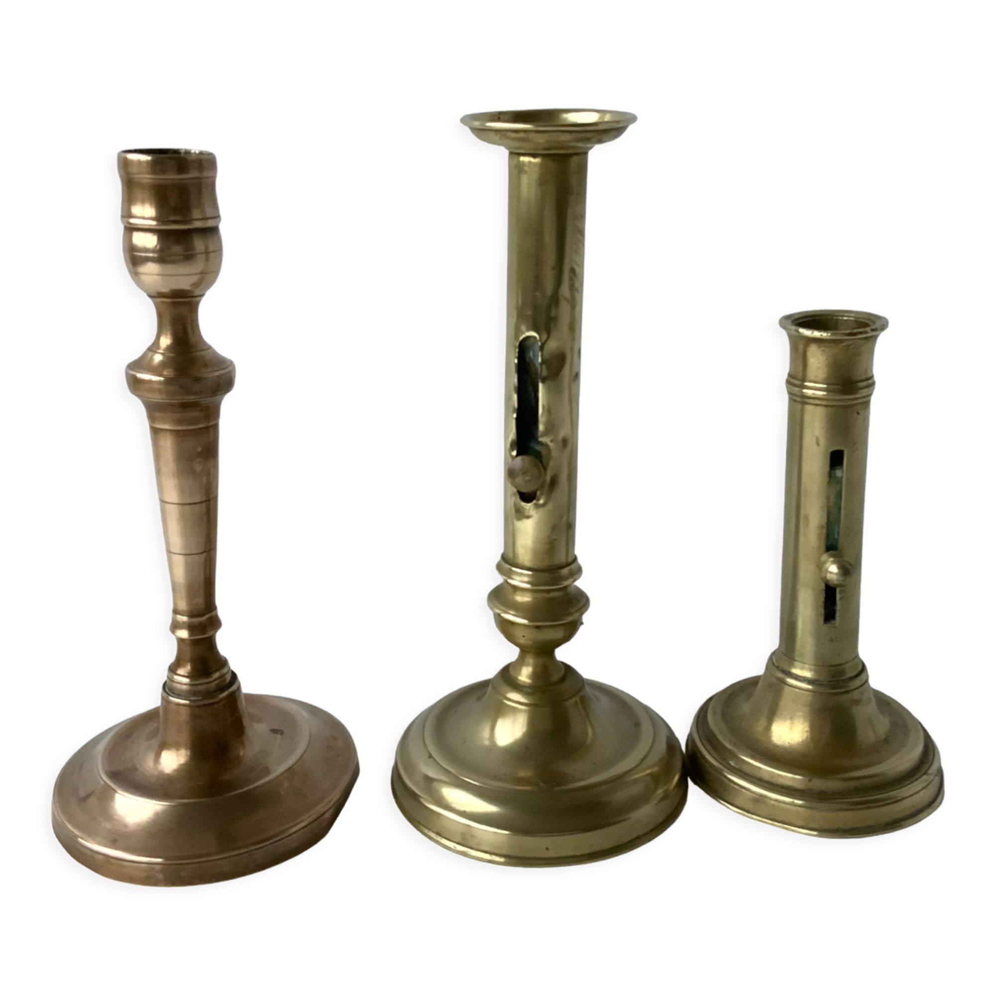 3 candle holders Selency x Monoprix Croisé Laroche