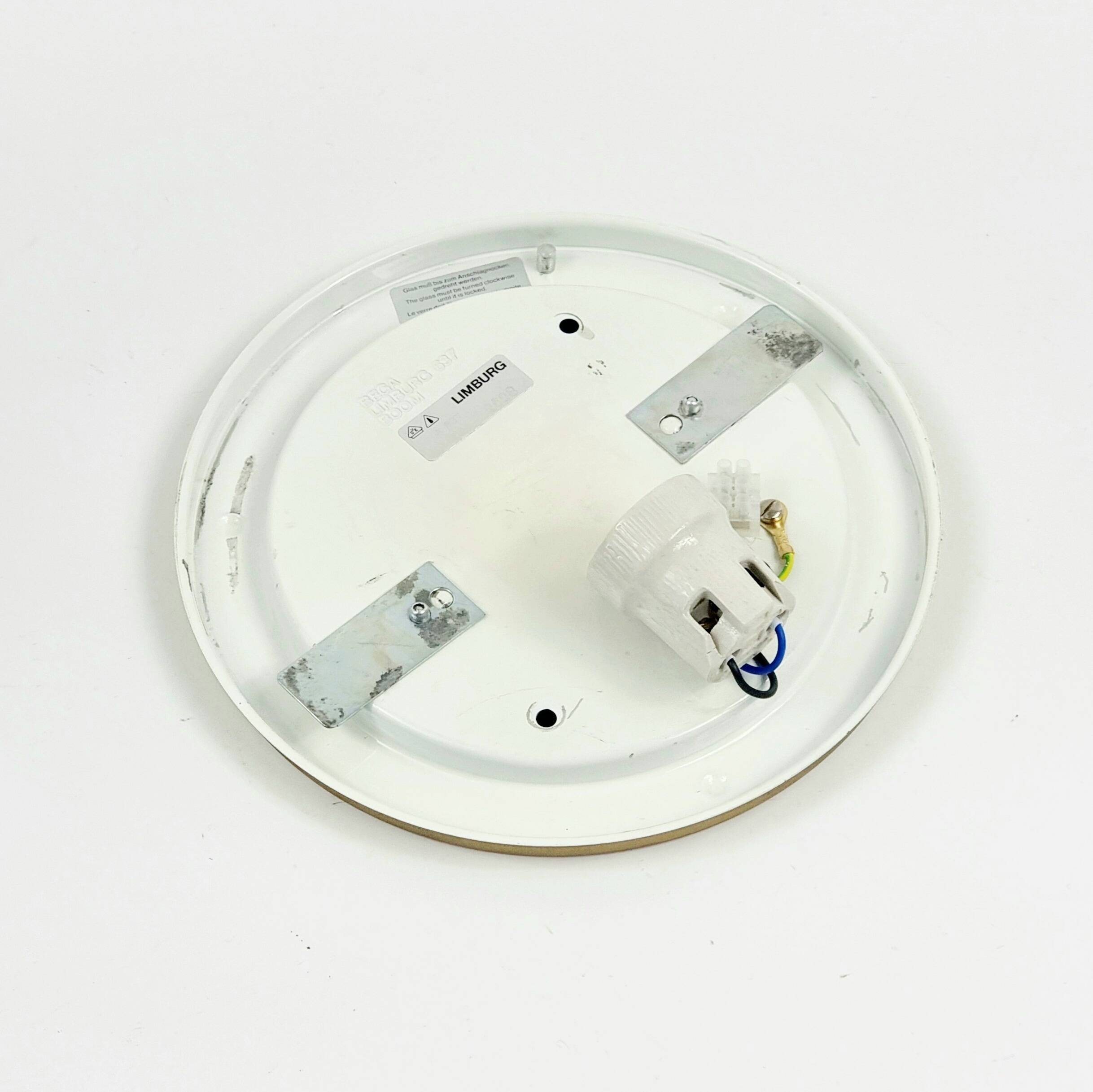 Pair of Mid-Century Bubble Glass Ceiling Lights - H.Tynell for Limburg, 60s