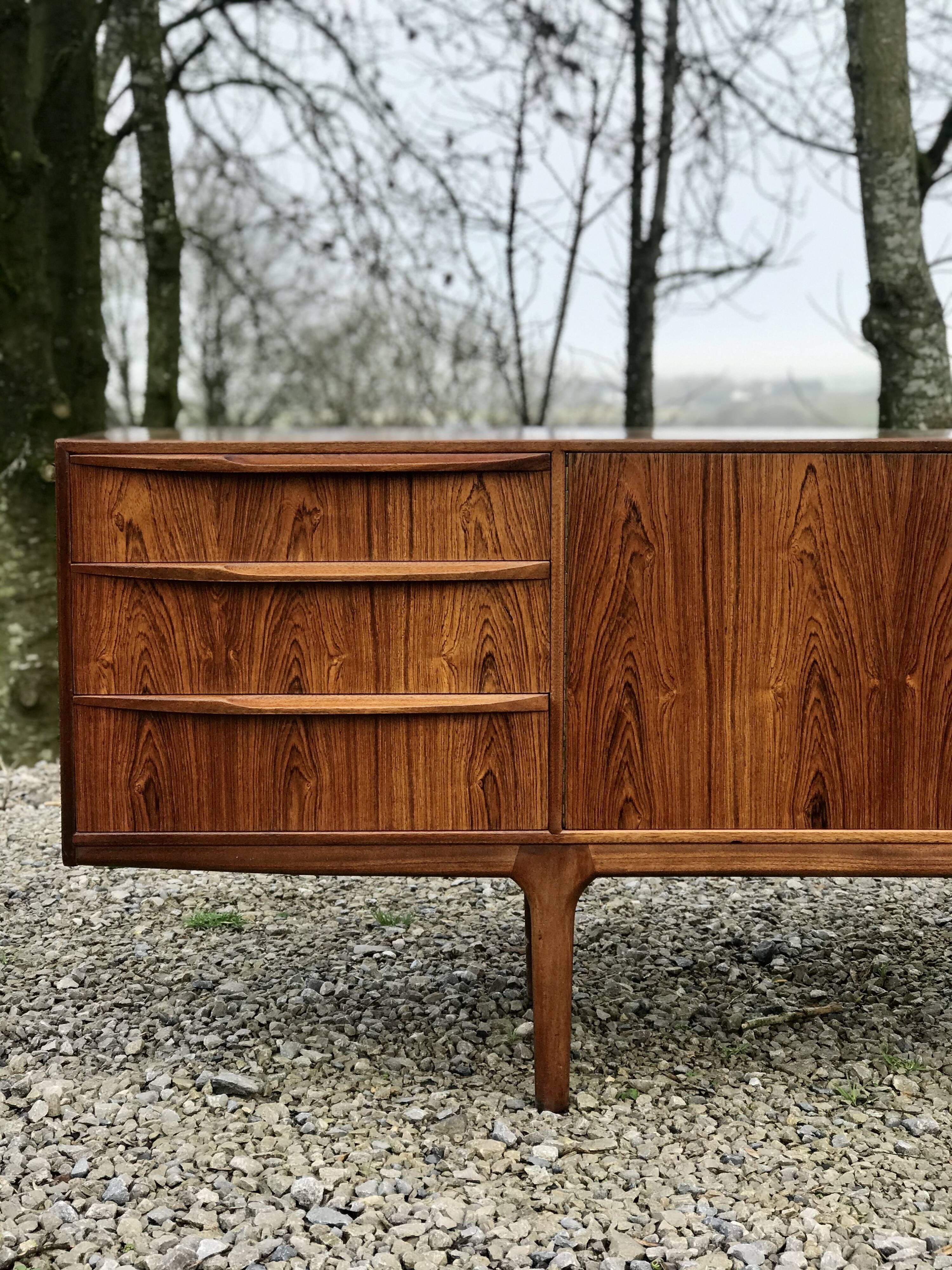 Rosewood sideboard by Tom Robertson for McIntosh, 1960