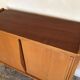 Vintage storage cabinet sliding doors and compass legs