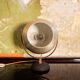 Lampe de table italienne orientable en aluminium, 1960