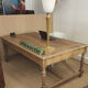 Bureau chêne massif de style néoclassique