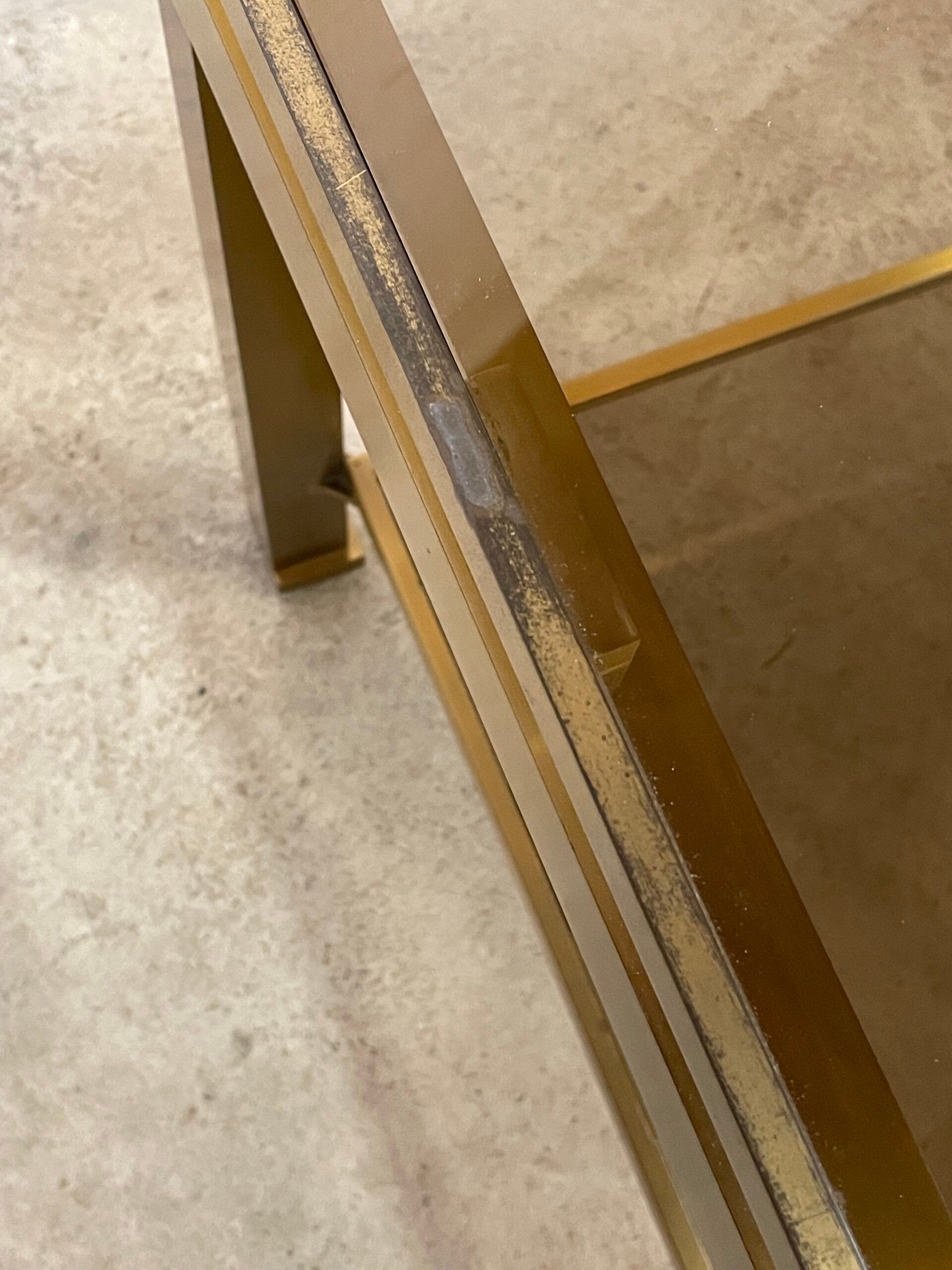 Coffee table Guy LEFEVRE for house JANSEN 1970s