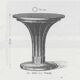 Rare vase table Otto Prutscher n°8350 par Thonet