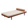 Danish daybed in teak and fabric, mid-century Denmark 1960