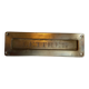 Plaque pour boîte à lettres