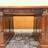 Classic English Chesterfield Partnerdesk Desk
