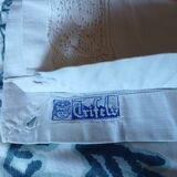 Antique embroidered duvet cover