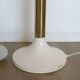 Vintage Brass Floor Lamp Elegant Gold Tall Mid Century Modern Light