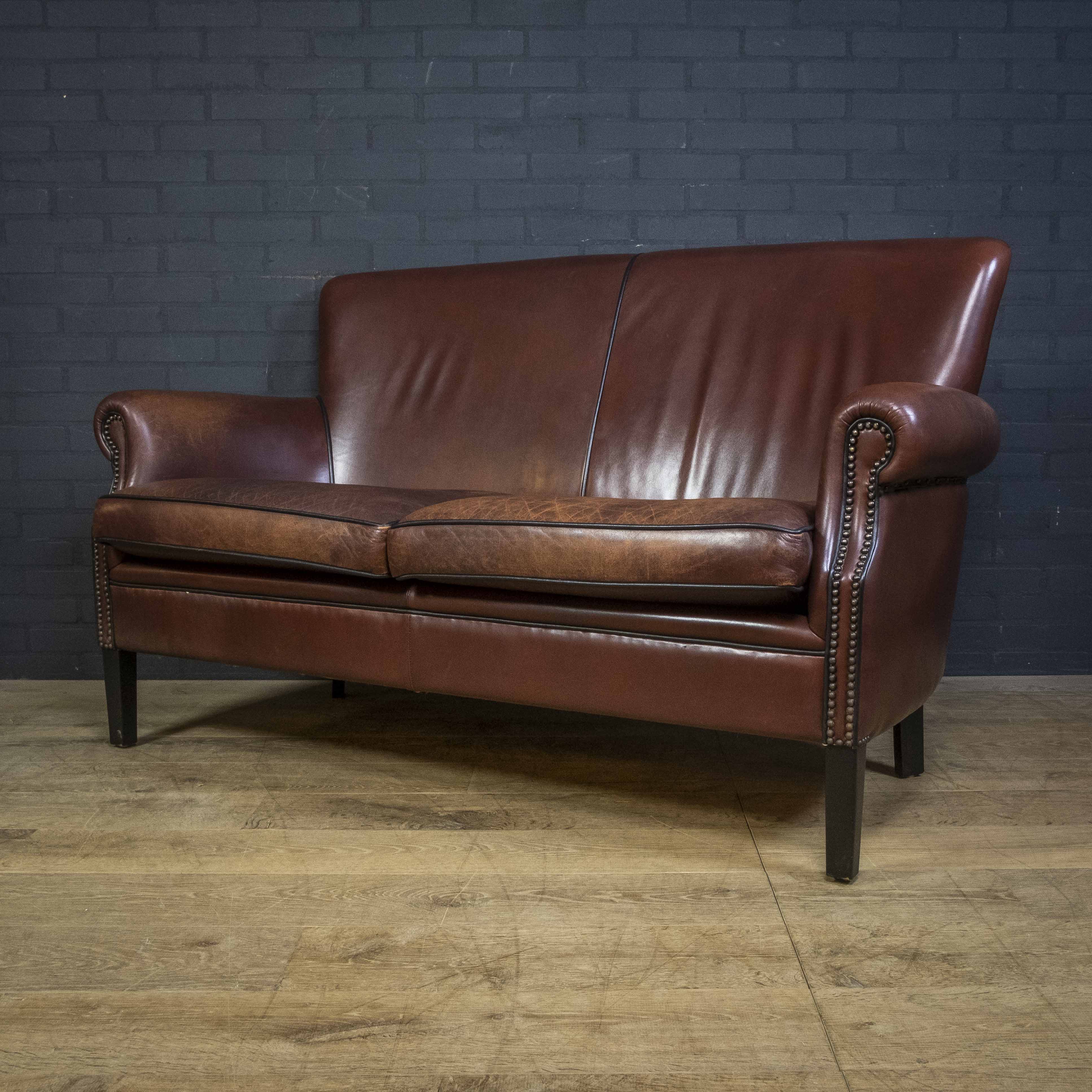 Vintage leather sofa