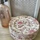 Set of 5 flat plates johnson brother pink chintz