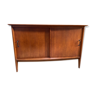 Buffet bas à deux portes coulissantes ,vintage 1950