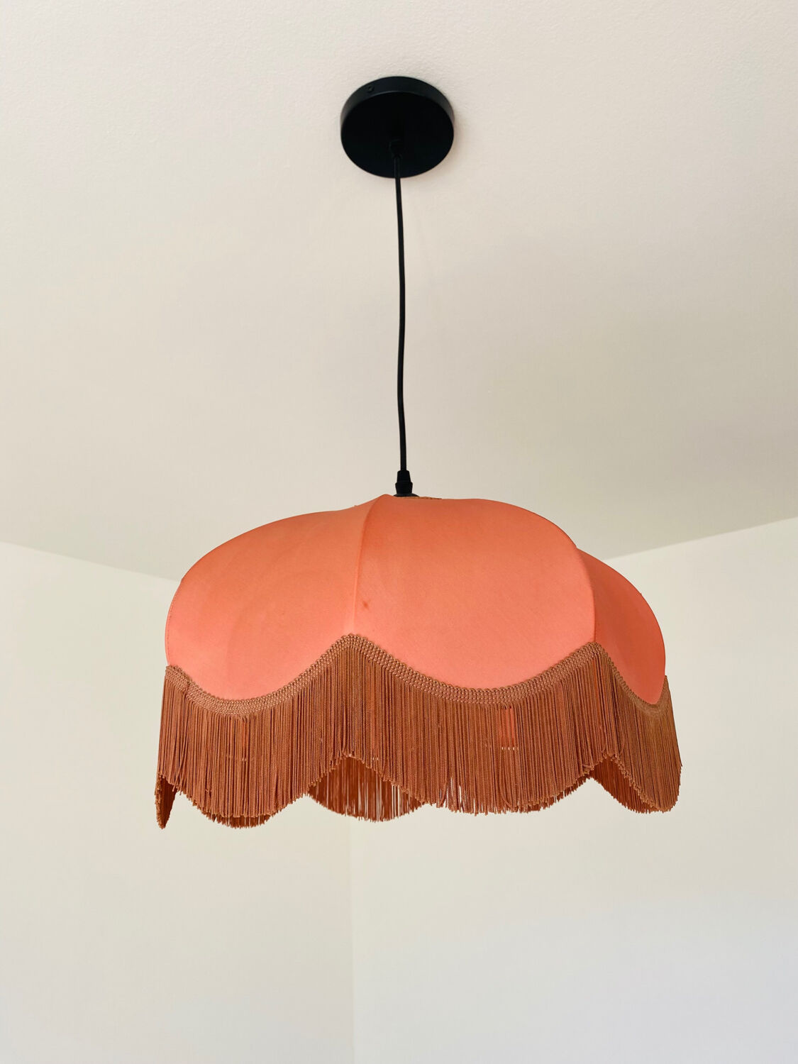 Lustre rose vintage