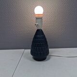 Table lamp from Danish Søholm, model 1011, in blue glaze