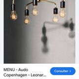 “Leonard” pendant light from Menu, Audo Copenhagen