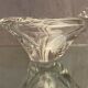 Mortar with crystal pestle signed daum