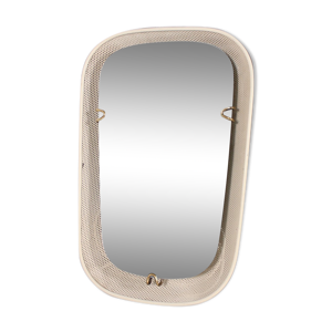 Miroir lumineux en tôle perforée