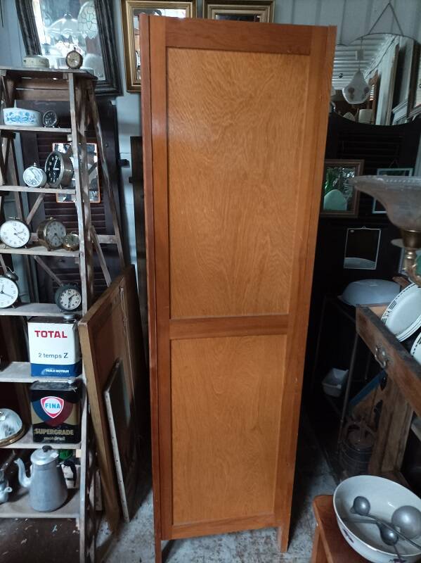 Parisian wardrobe in wood