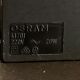 Lampe spot noire articulée Osram 1970