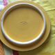 Yellow ceramic trivet