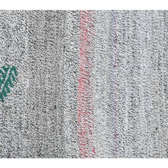Turkish Vintage Kilim Handwoven Flatweave Wool Rug 70x195