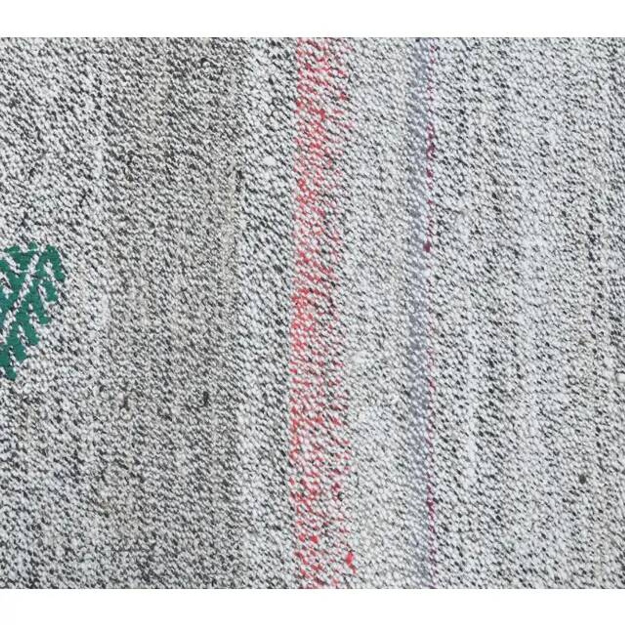 Turkish Vintage Kilim Handwoven Flatweave Wool Rug 70x195