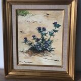 Table of thistles