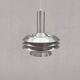 Suspension Aluminium par Lyskaer Belysning 1960s