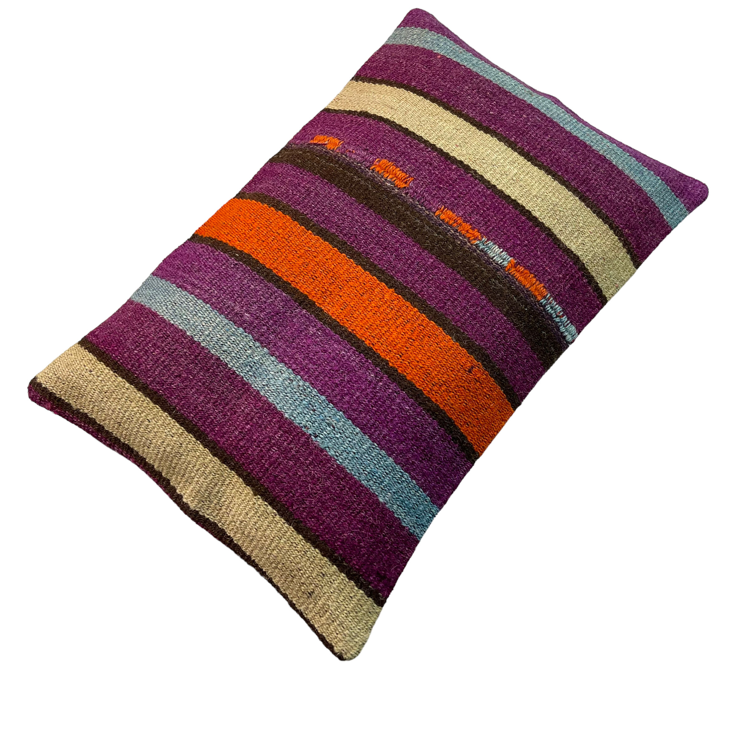 Vintage turkish kilim pillow cover