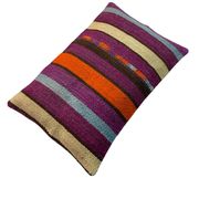 Vintage turkish kilim pillow cover